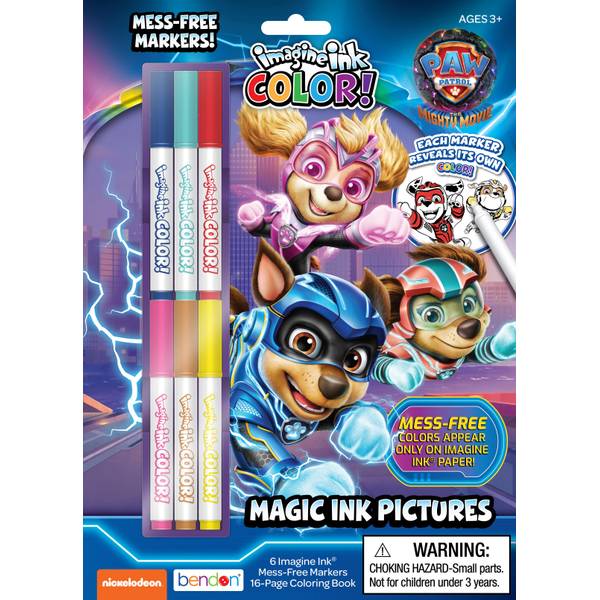 Paw Patrol Imagine Ink Coloring Book 58596 Blain's Farm & Fleet