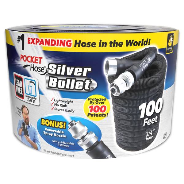 Silver Bullet 100' Pocket Hose 13490 Blain's Farm & Fleet