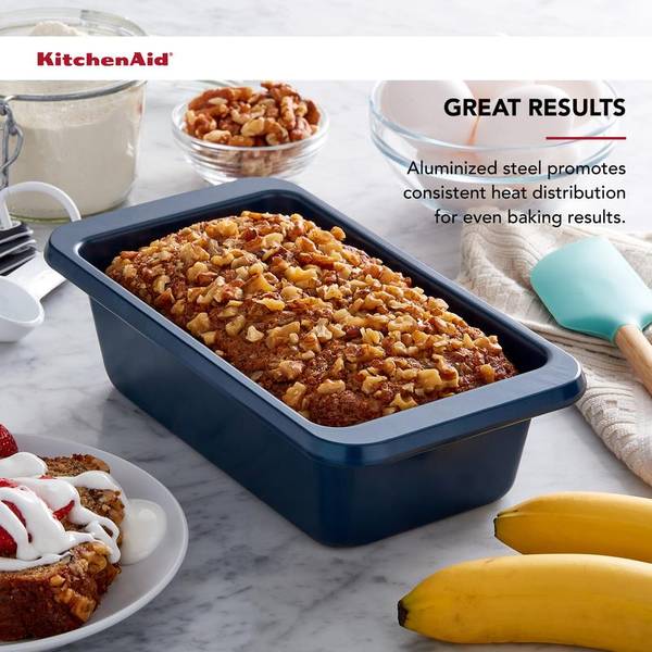 KitchenAid 9x5-Inch Nonstick Loaf Pan with Easy Grip Handles