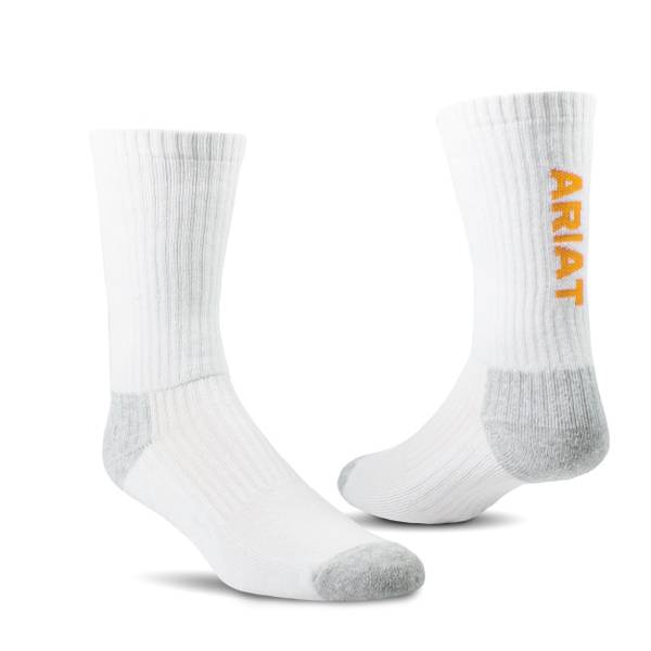 Photo of 3-Pack Premium Crew Cotton Work Socks