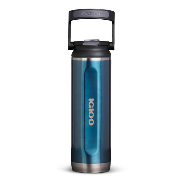 Igloo 20 oz Modern Blue Stainless Steel Sipper Tumbler - 71086 | Blain ...