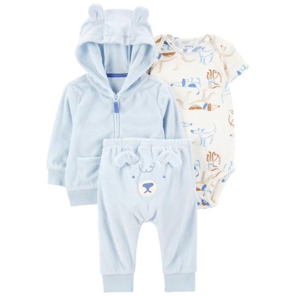 品良く着こなすため Boys Infant Carter's 3-Piece Set Jacket Little Dog 絵画