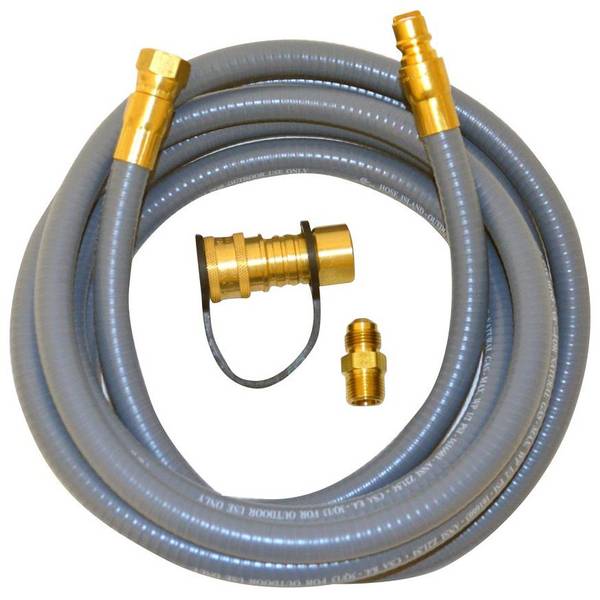 Photo of 12 ft Natural Gas Patio Hose Assembly