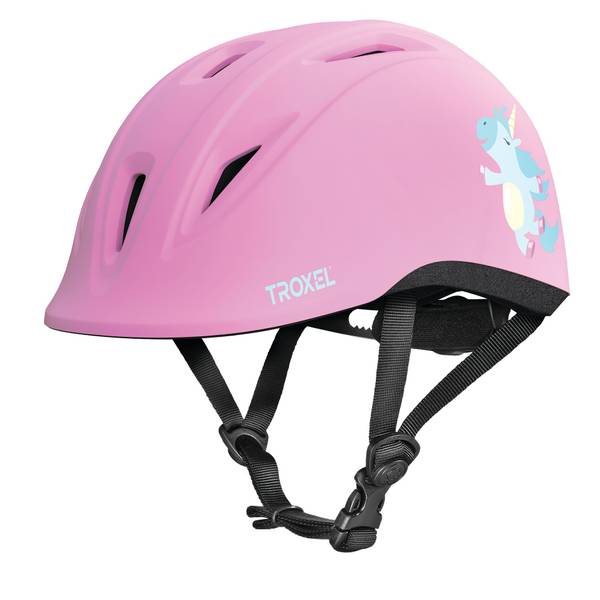 Photo of Troxel Pink Unicorn Horse Riding Helmet