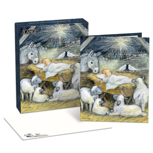 Photo of 18-Count Holy Night Christmas Cards