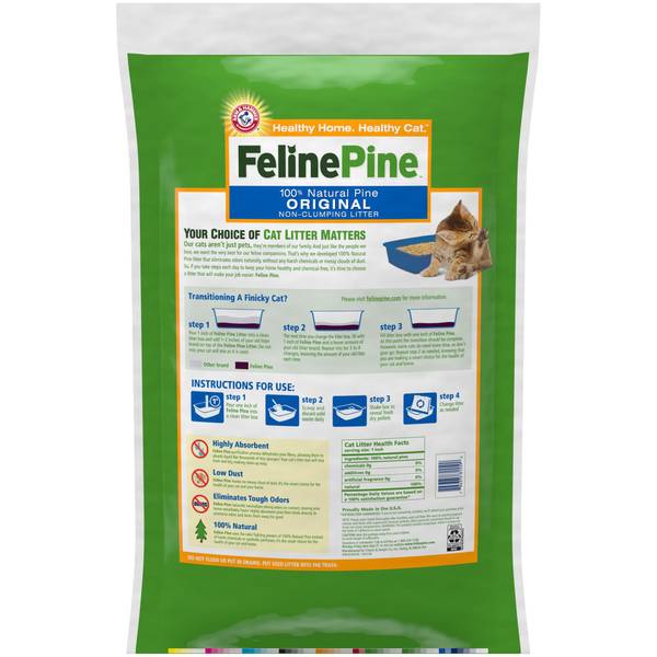 Arm & Hammer 20 lb Feline Pine Original 100% Natural Cat Litter - 81559 |  Blain's Farm & Fleet