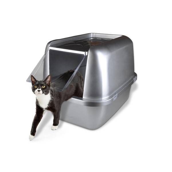 Van Ness EZ Clean Enclosed Cat Litter Pan - CP100 | Blain's Farm