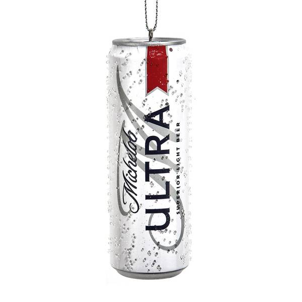 Kurt S. Adler 4" Budweiser Michelob Ultra Can Ornament