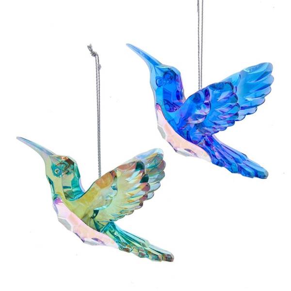 Photo of Peacock Hummingbird Ornament Assortment