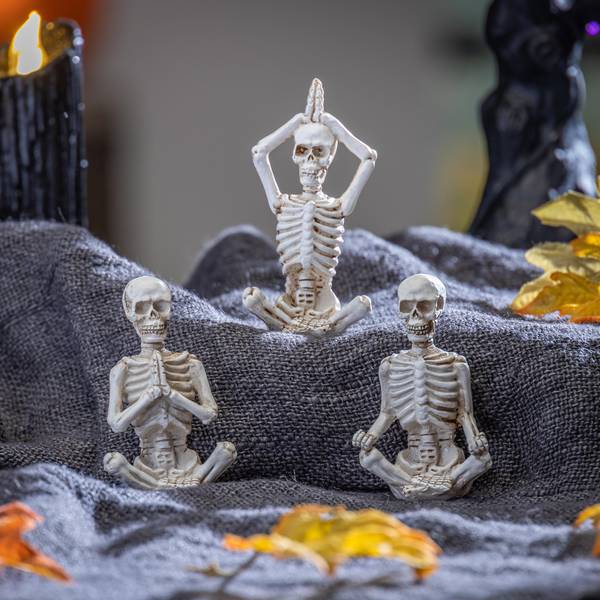 Photo of 3" Yoga Skeleton Figurine Assortment