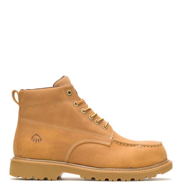 Wolverine men's shops moc toe work boots