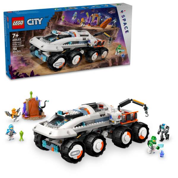 LEGO Space Rover and Crane Loader 60432 Building Set - 6470828 | Blain ...