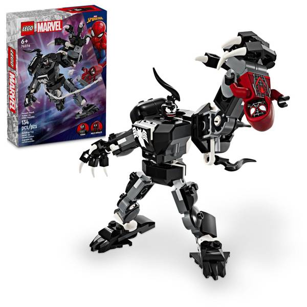 LEGO Venom Mech Armor vs. Miles Morales 76276 Building Set - 6471503 ...