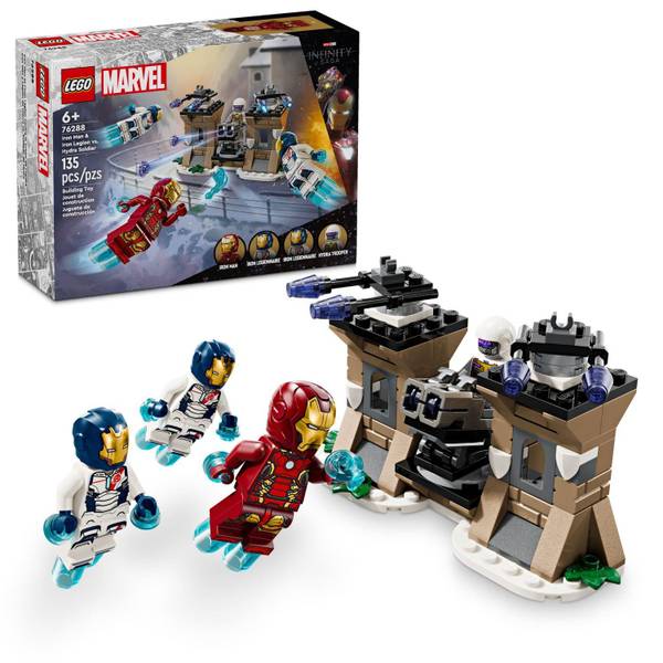 LEGO Iron Man & Iron Legion vs. Hydra Soldier 76288 Building Kit ...