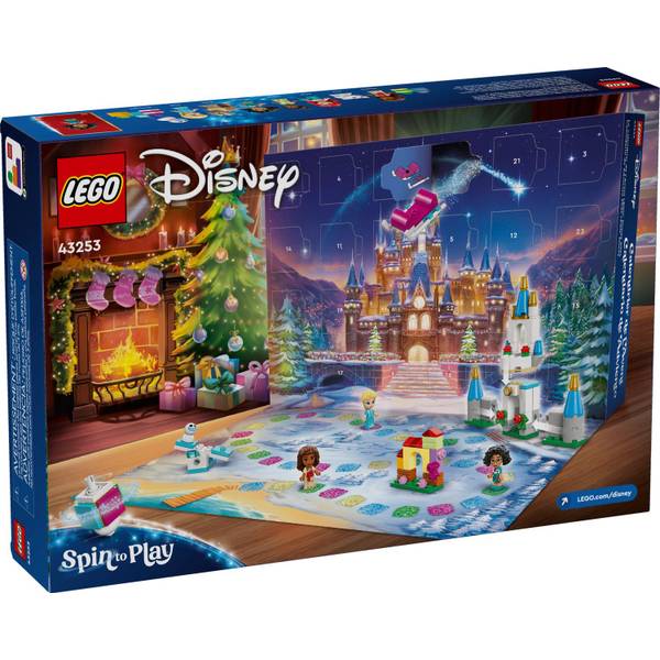 LEGO Disney Advent Calendar 2024 Buildable Christmas Toy for Kids