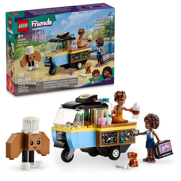 LEGO Friends Mobile Bakery Food Cart 42606 Building Set - 6465050 ...