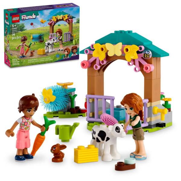 LEGO Friends Baby Cow Shed 42607 Building Set - 6470675 | Blain's Farm ...