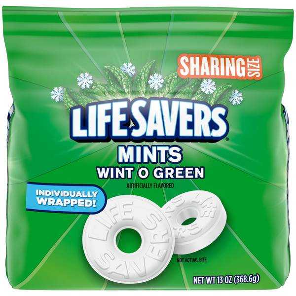 Photo of 13 oz Wint-O-Green Breath Mints Hard Candy Sharing Size