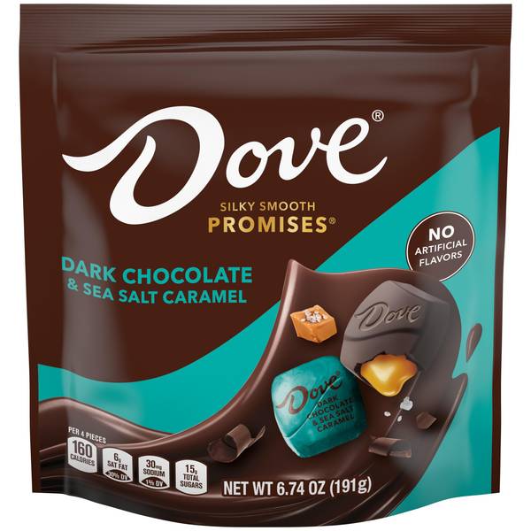 Photo of 6.74 oz Promises Dark Chocolate Sea Salt Caramel