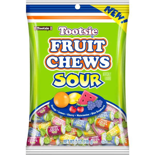 Tootsie 7 oz Sour Fruit Chews - 527185 | Blain's Farm & Fleet