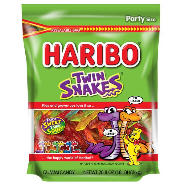 Photo of 28.8 oz Twin Snakes Gummy Candy