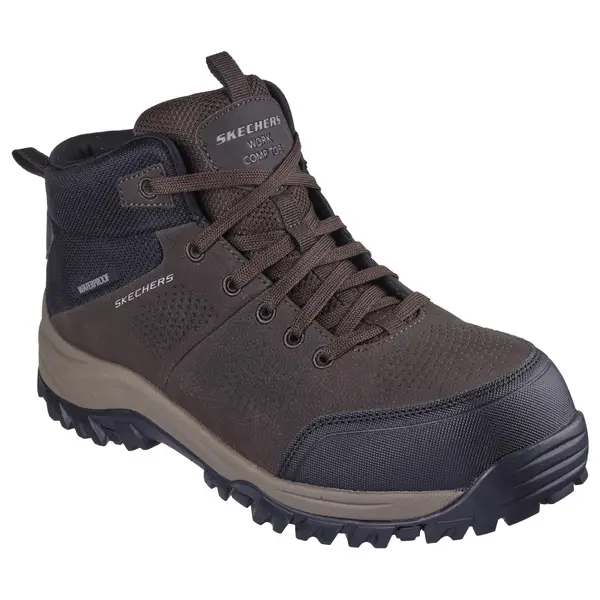 Skechers Men's Work Relment - Erett Composite Toe Hikers - 200248