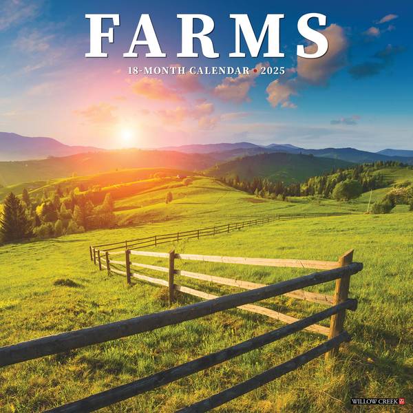 Willow Creek Press 2025 Farms Wall Calendar 42885 Blain's Farm & Fleet