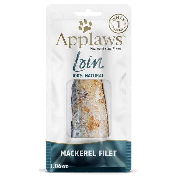 Photo of 1.06 oz Natural Mackerel Filet Loin Cat Treat