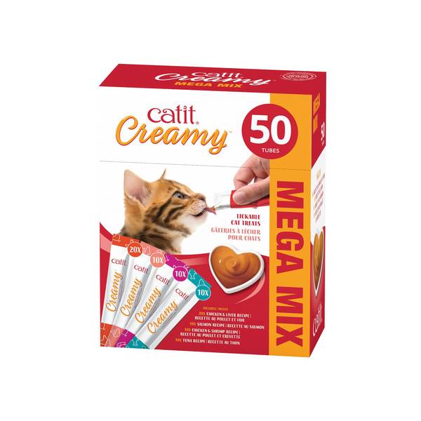 Photo of 50-Pack  Assorted Creamy Treat Tube