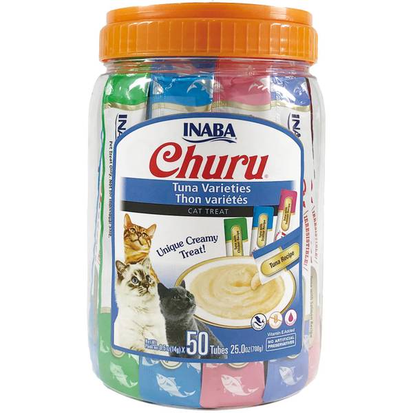 Photo of 50-Count Tuna Variety Tub Cat Treats