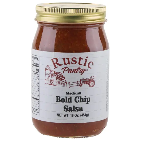 Rustic Pantry 16 oz Bold Chip Medium Salsa - 30050 | Blain's Farm