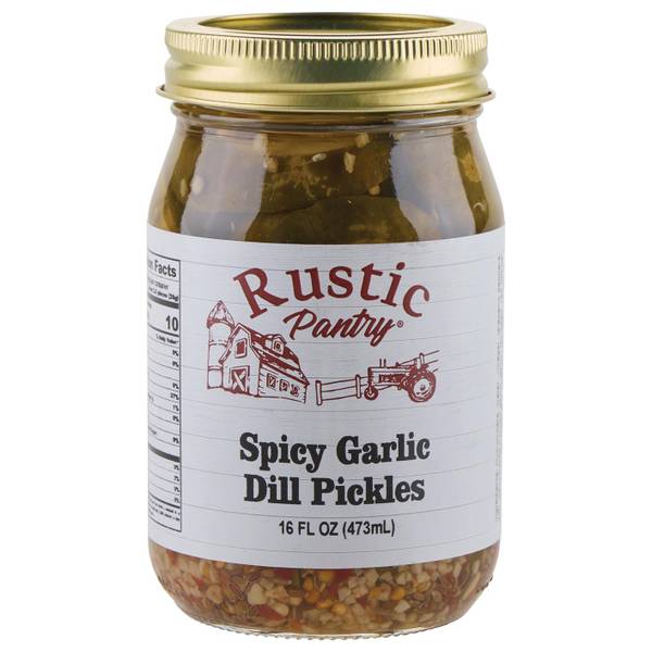 Photo of 16 oz Spicy Garlic Dill Pickle