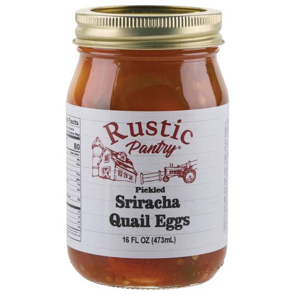 Photo of 16 oz Sriracha Quail Eggs