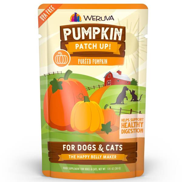 Photo of 1.05 oz Pumpkin Patch Up!, Pumpkin Puree Pet Food Supplement for Dogs & Cats