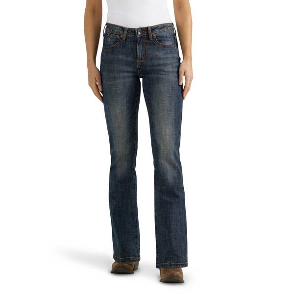 Wrangler Women's Aura Instantly Slimming Bootcut Jeans - 10WUT74AG-6S ...