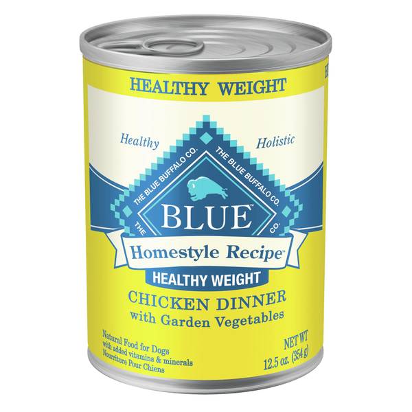 Photo of Homestyle Recipe Natural Adult Healthy Weight Chicken Wet Dog Food, 12.5 oz, Real Chicken First