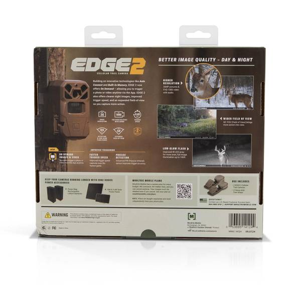 Moultrie 2-Pack Edge 2 Trail Camera - MMC-14124 | Blain's Farm & Fleet
