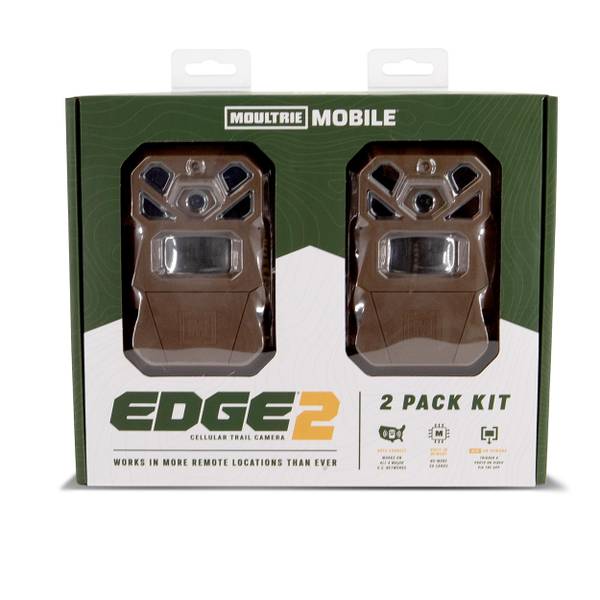 Moultrie 2-Pack Edge Trail Camera MMC-14124 Blain's Farm Fleet