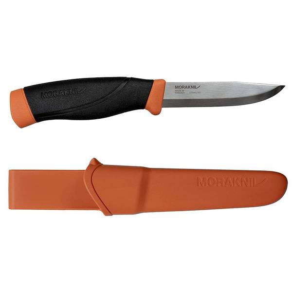 Photo of Burnt Orange Stainless Steel Companion Heavy Duty Knife
