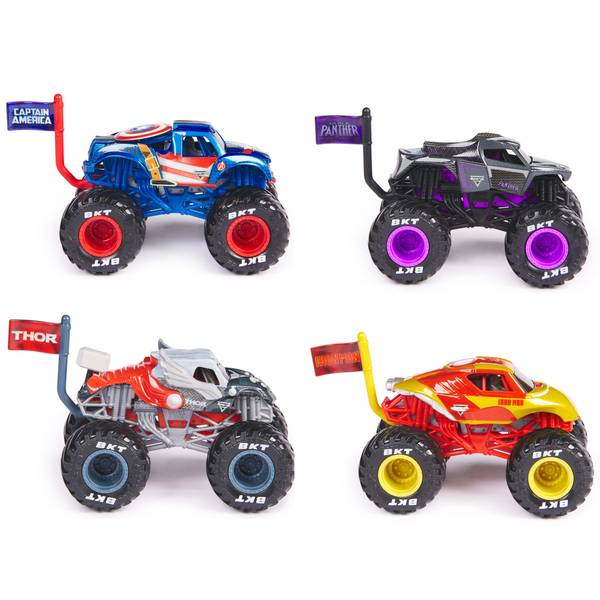 Photo of 1:64 Marvel Official Monster Truck Die-Cast Vehicle Assortment