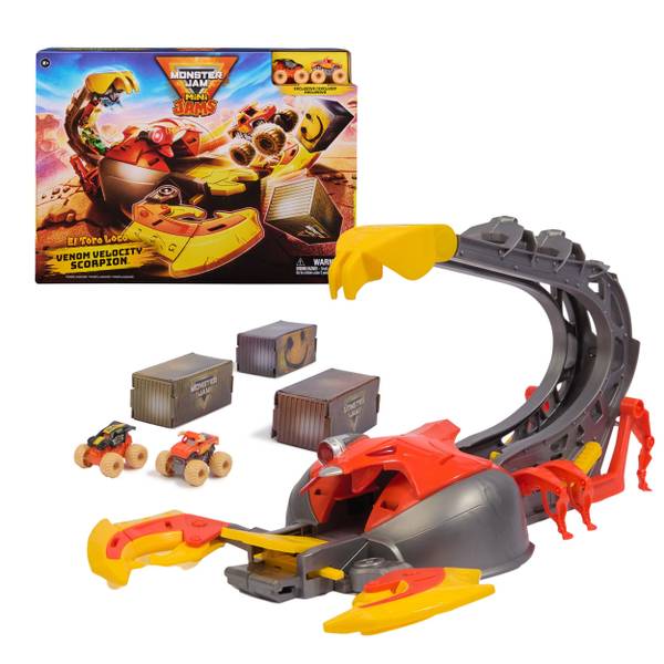 Monster Jam El Toro Loco Venom Velocity Scorpion Playset - 6069752
