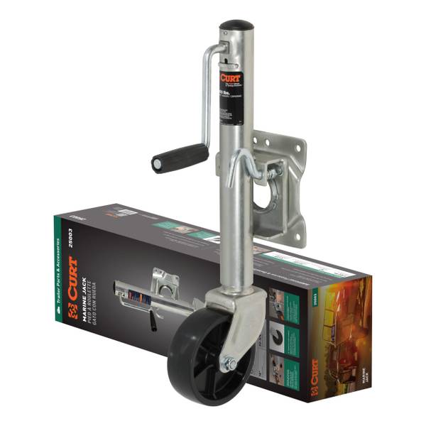 Photo of 6" Wheel 1,000 lb Marine Trailer Jack