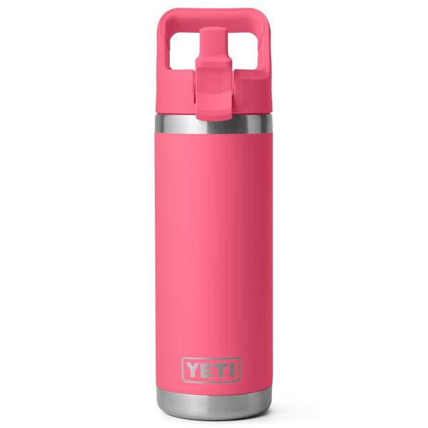 YETI Rambler 18 oz Water Bottle with Color Matched Straw Cap