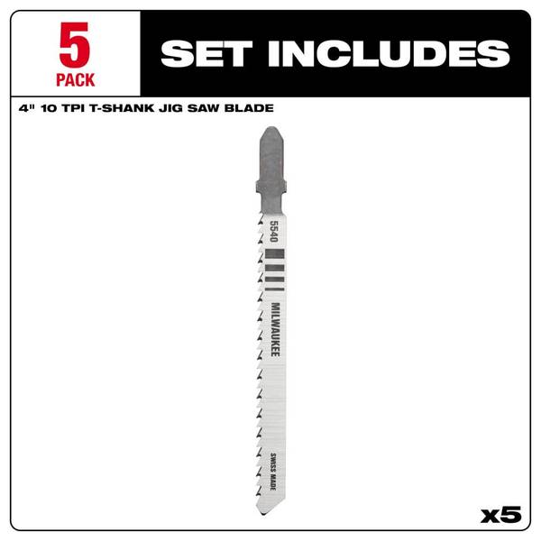 Milwaukee 5-Pack 4