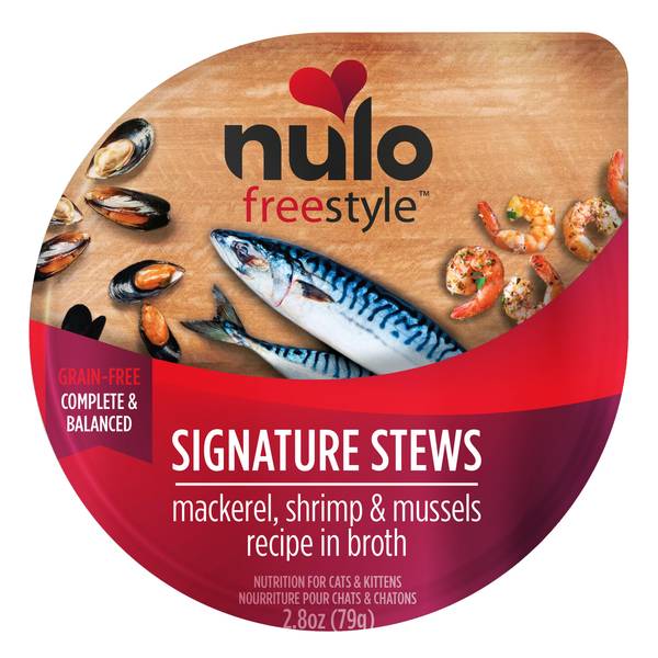 Photo of 24-Count, FreeStyle Cat & Kitten Mackerel, Shrimp, Mussels Stew, 2.8 oz Protein-rich Seafood