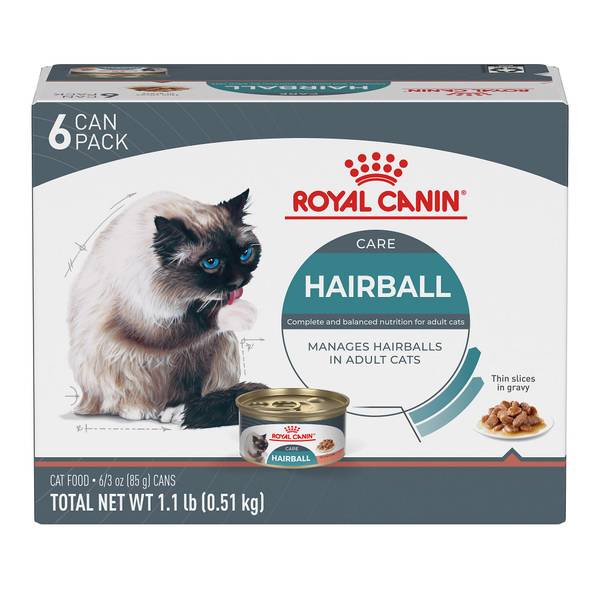 Photo of 36-Count, 3 oz Feline Care Nutrition Hairball Care Thin Slices In Gravy Canned Cat Food