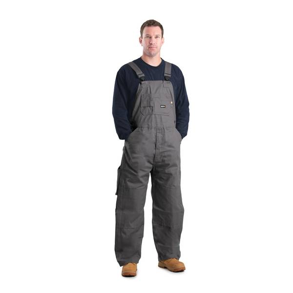 Berne Men's Flame Resistant Unlined Bib Overalls - FRB23SLA-MS | Blain ...