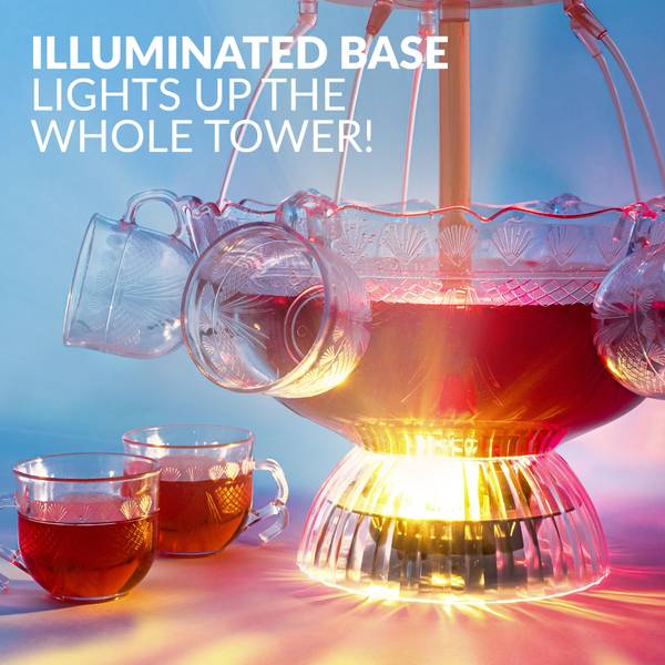 Nostalgia 3-Tier Lighted Party Fountain - LPF230 | Blain's Farm