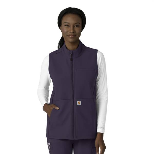Carhartt Women's Rugged Flex Bonded Fleece Vest - C83023-BKPM-L