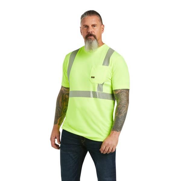Photo of Men's Rebar Hi-Vis Shortsleeve ANSI T-Shirt